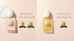 【LDK the Beauty 第1位・ベストバイ受賞】KINUJO Silk drop milk ｜【LDK the Beauty ベストバイ受賞】KINUJO Silk drop oil