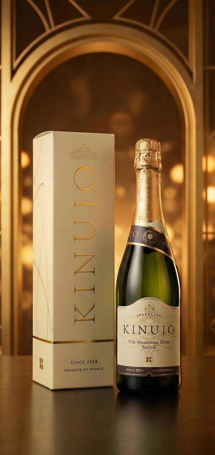 KINUJO bottle and box